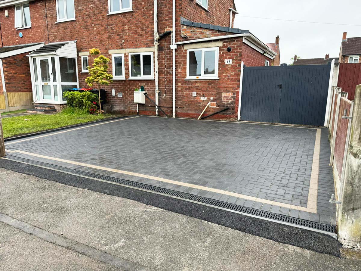 New Block Paved Driveway Cheltenham