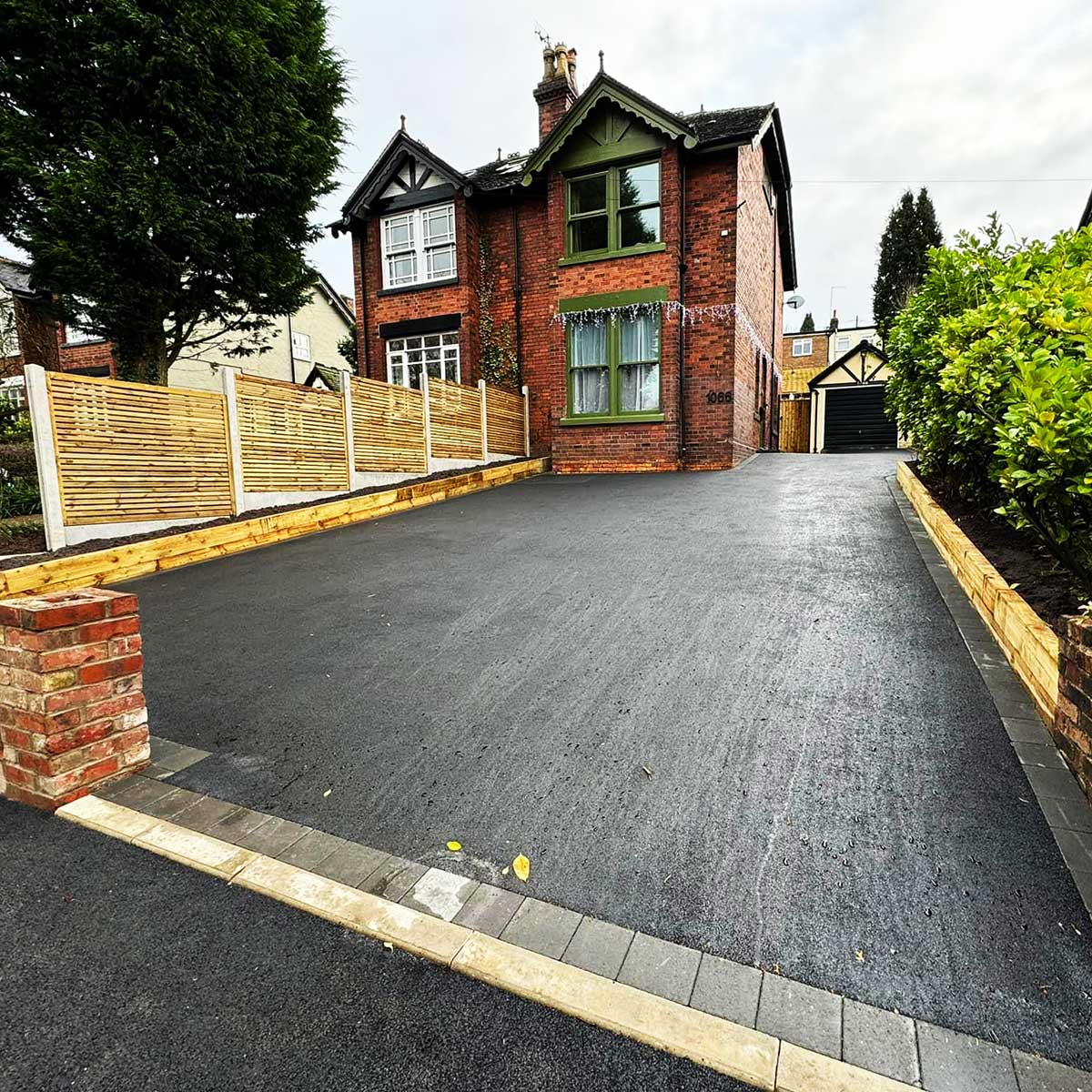 Tarmac Driveway on traditional property